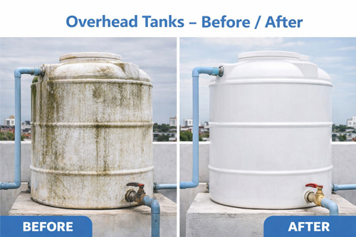 Overhead Tanks Plumbing